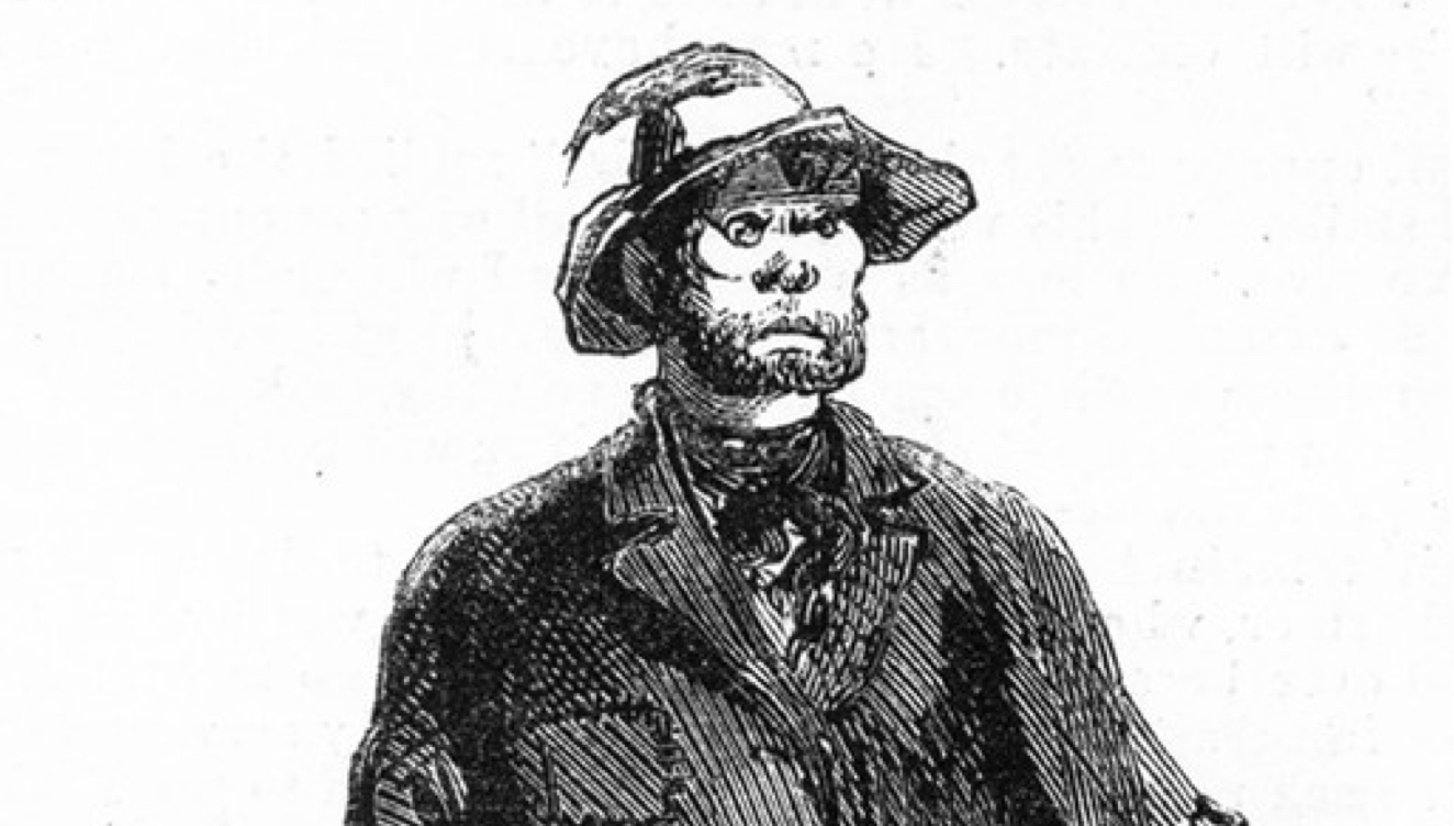 <p>This engraving was featured in&nbsp;<i>Frank Leslie's Illustrated Newspaper </i>soon&nbsp;after the supposed&nbsp;“Dead Rabbit-Bowery Boy Riot” in&nbsp;July,&nbsp;1857.</p>