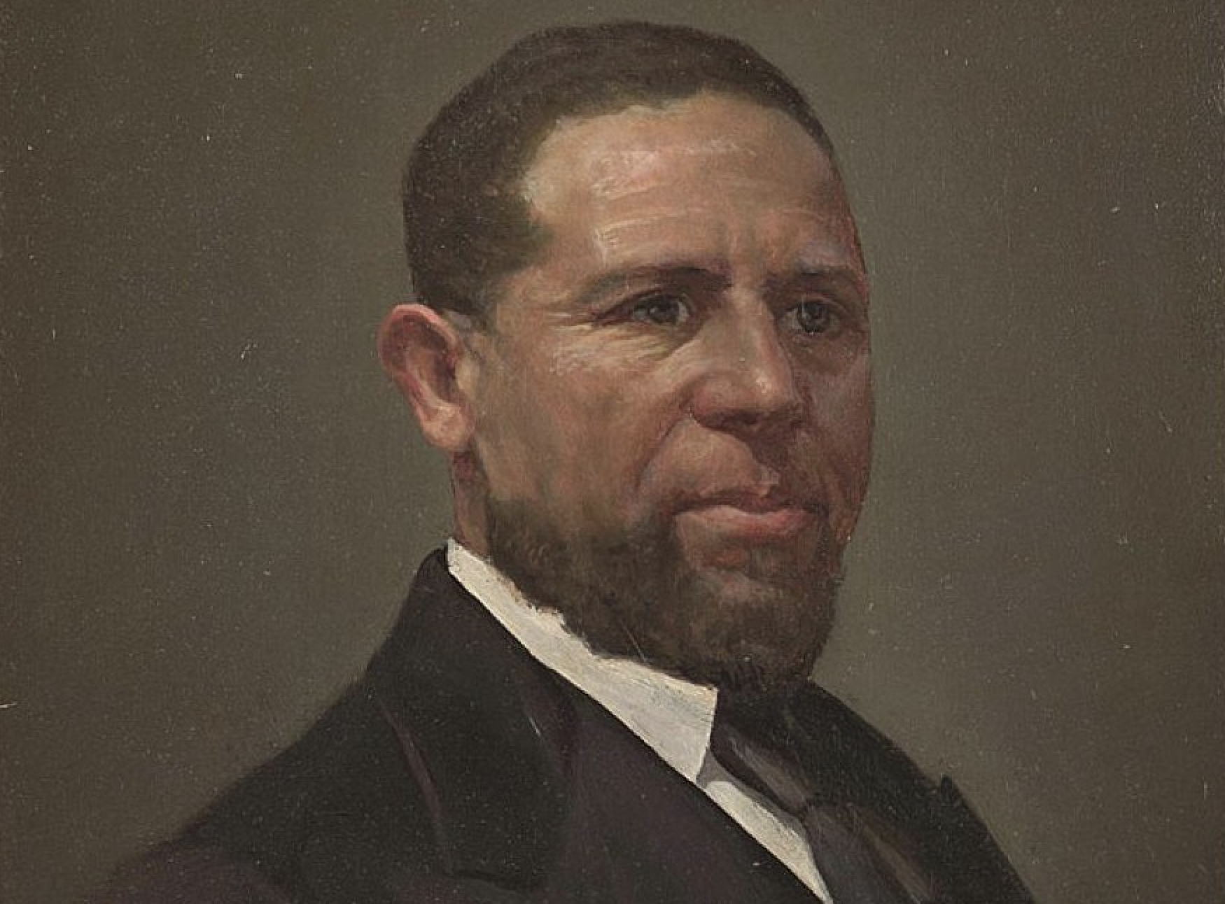 In 1870, the Boston firm of Louis Prang and Company published a chromolithograph (an inexpensive type of color print) portrait of the first African American United States senator. One prominent admirer of the portrait was Frederick Douglass: “Whatever may be the prejudices of those who may look upon it,” he wrote to Prang, “they will be compelled to admit that the Mississippi senator is a man, and one who will easily pass for a man among men. We colored men so often see ourselves described and painted as monkeys, that we think it a great piece of good fortune to find an exception to this general rule.”