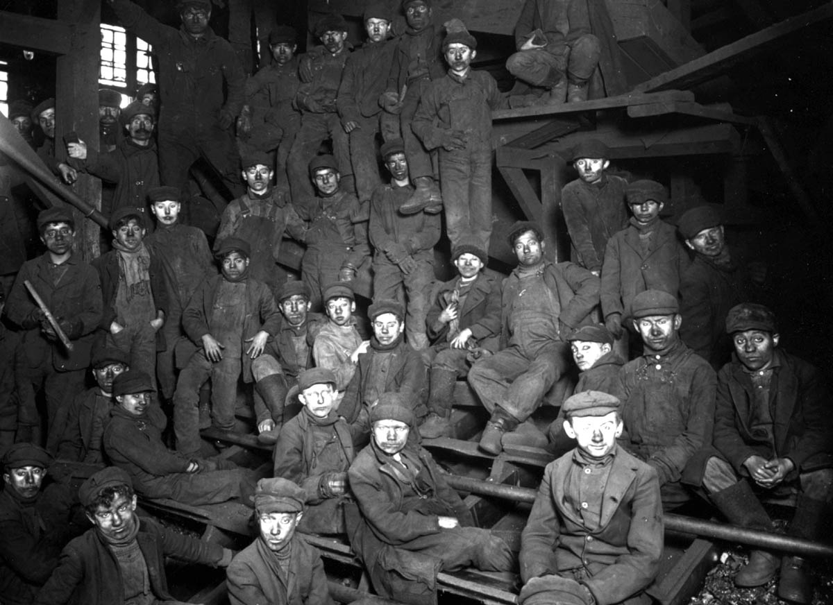Lewis Hine took hundreds of pictures as staff photographer for the National Child Labor Committee from 1908 to 1918. Hine traveled across the country, photographing children in textile mills, canneries, glass and shoe factories, mines, and fields to reveal the extent of child labor and the need for enforcement of reform laws. “No anonymous or signed denials can contradict proof given with photographic fidelity,” Hine wrote. “These pictures speak for themselves, and prove that the law is being violated.”